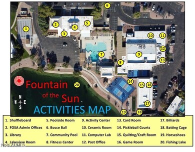 Fountain of the sun activities