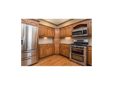 Newer stainless steel appliances.