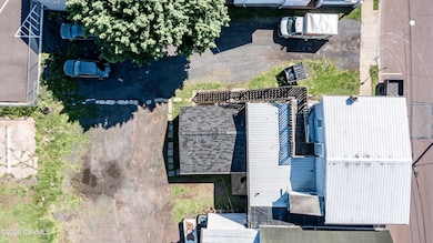 Aerial with parking