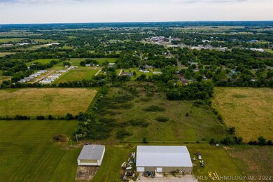 DRONE view of property line just on back side of t