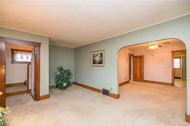 Living and dining rooms