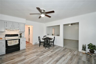 Kitchen is open to living for todays living style.
