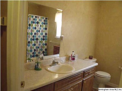 Full bath up.
