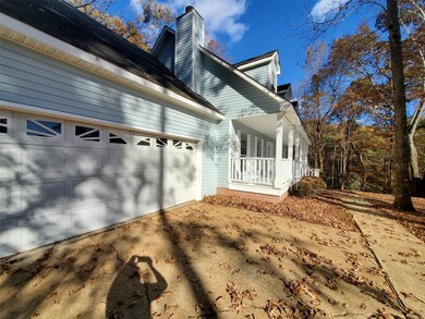 A roomy 2 car garage