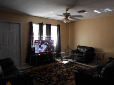 803 SW 2nd Delray Duplex Living Room