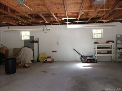 Lots of shop lights and 4 full bays