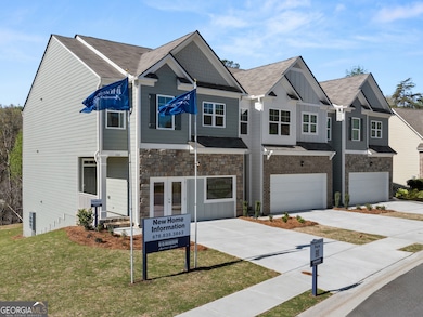 Sudbury townhomes at Mountain Park in Dahlonega, Georgia