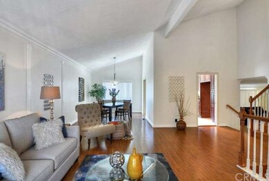 Formal dining area located adjacent to living room