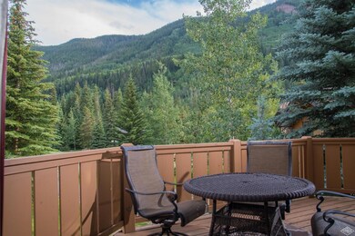 View from front deck off living room