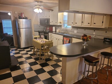 Refrigerator stays with house