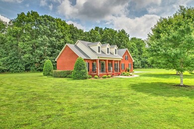 Sits comfortably on .81 of an acre!