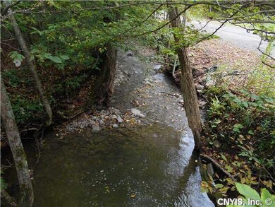 Exterior Front Trout Brook that runs along the fro