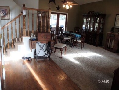 Entering living room