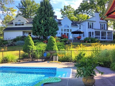 Back view of the house...in-ground pool and gorgeo