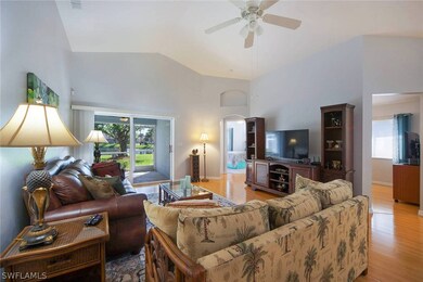 Living room opens to covered lanai