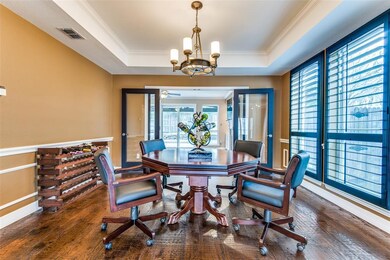 Formal living/dining area has been upgraded with t