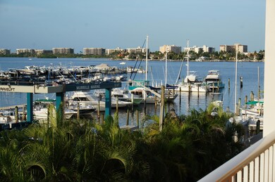View from balcony to intracoastal