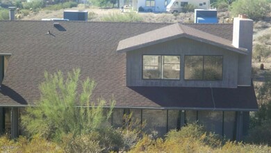LOOKING DOWN AT THE HOME