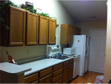 Kitchen. NEW STOVE! NEW FLOORING! NEW SINK AND FAUCET! NEW PAINT!