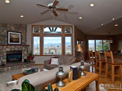 Stone Fireplace in living room