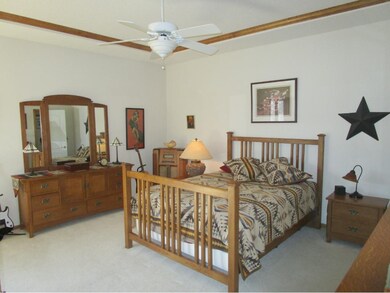 Generous master bedroom on the main floor with a l
