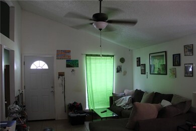 living room and front door
