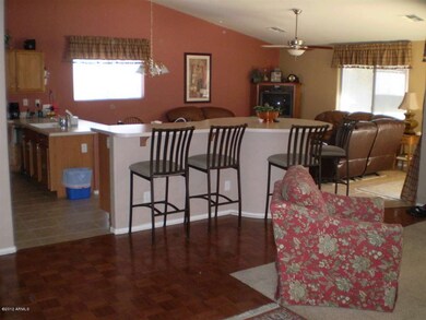 A Glance Towards Kitchen / Family Room