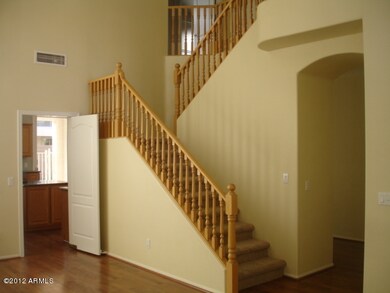 Wood Spindle Staircase