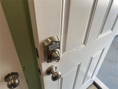 GARAGE INTERIOR DOOR LOCK