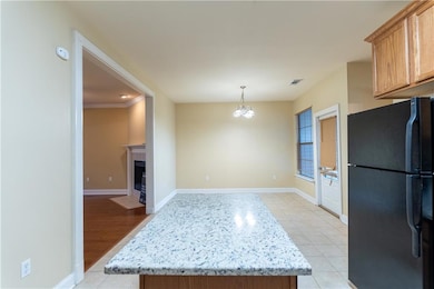 Kitchen with view to the dining