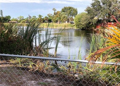 Lake view from the back yard.