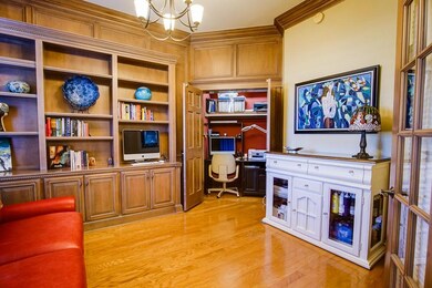 Third bedroom currently serving as office.