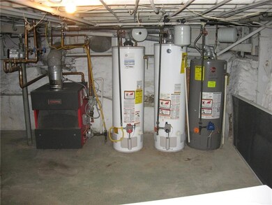 Gas Hot water heat (2) units share heat, all separ