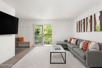 Living Room with Deck