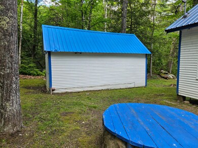 Side of garage