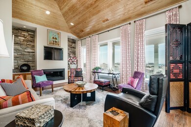 Living Area with Ocean Views