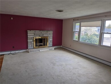 Formal Living Room w/ Fireplace