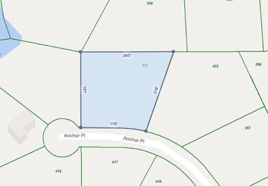 Lot #421 Anchor Pl, Sunset Bay