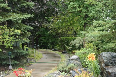 Walkway to entry