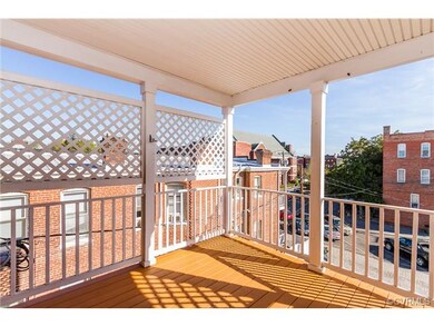 Large Rear Deck Overlooking the City