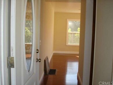 Front entry door to house