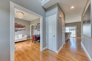 Hardwood floors throughout the home and 9 foot ceilings make the home grand yet comfy cozy...