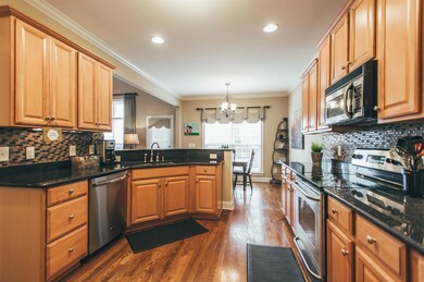 Storage abounds in this kitchen!
