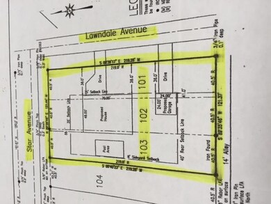 here are Lot lines and Dimensions. This is also sh
