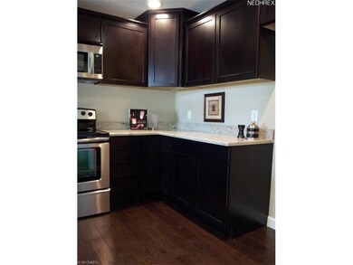 This unit comes with Stainless Range, microwave, diswasher.  Granite countertops in Kitchen and half bath add an elegant touch.