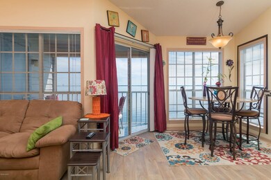 Kitchen area with a great view