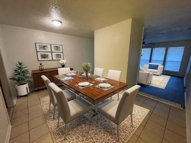 virtually staged dining