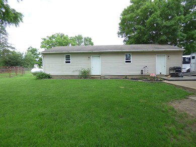 Large oversized 2 car+ garage.