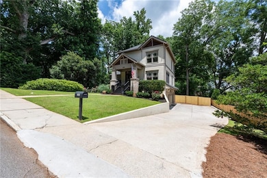 View of craftsman inspired home