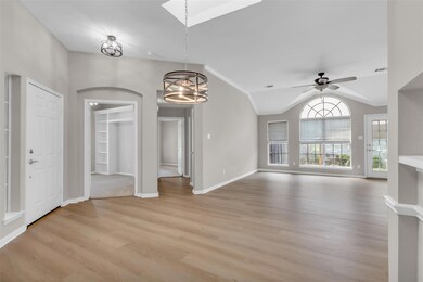 Dining area open to the living room